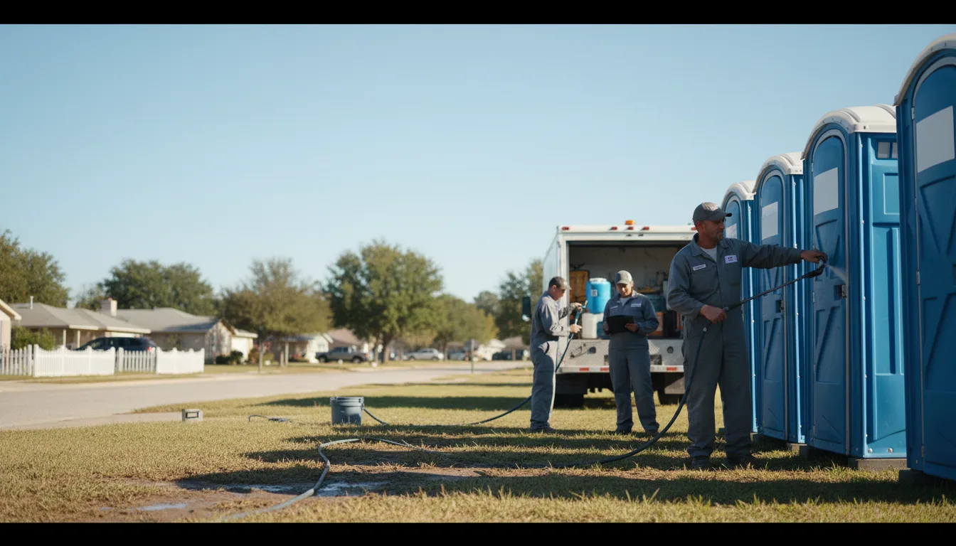Long-Term Portable Toilet Rental in Valley Center, KS near me